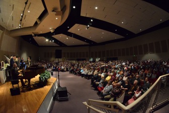 Packed house at Sand Spring Baptist on Oct. 17.