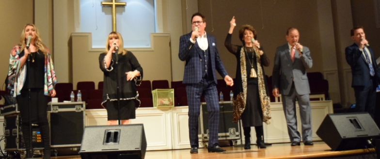 The Hoppers perform at Sand Spring Baptist Church on Oct. 17.
